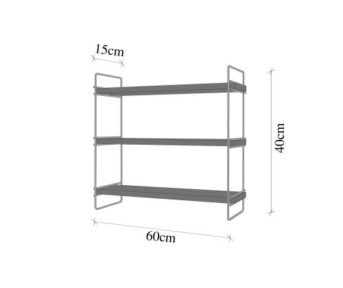 Masa Üstü 3 Katlı Organizer, Servis Rafı