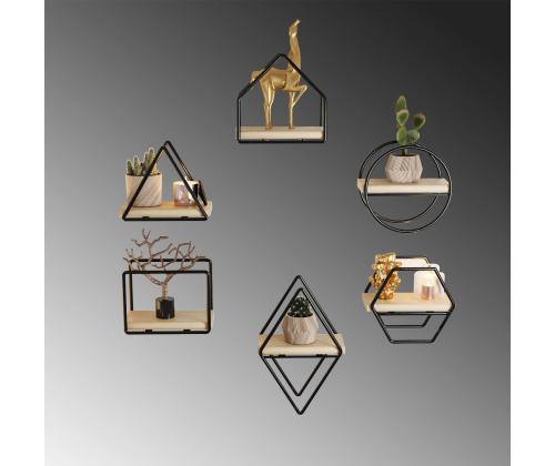 Minyatür Raflar 6'lı Set