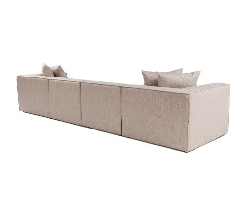 Sora (L1-O1-O1-1R-POUFFE ) - Sand Beige