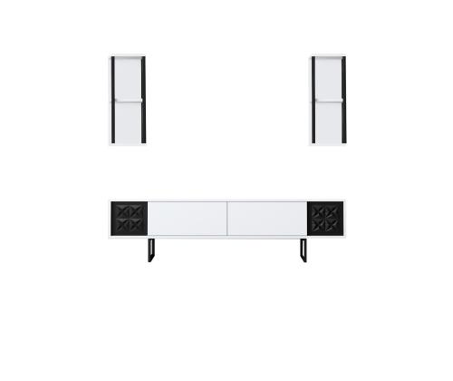 Black Line Set - White, Black