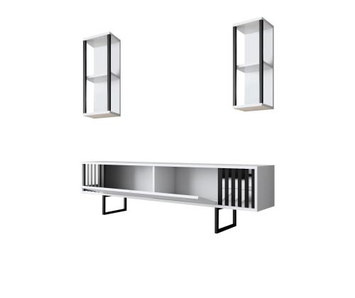 Chrome Line Set - White, Black