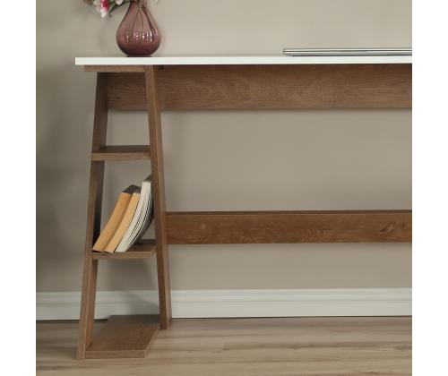 Lungo - Dark Oak, White