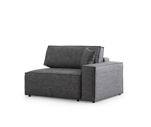 Pırlo Corner Left - Dark Grey