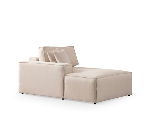 Pırlo Corner Left - Ecru