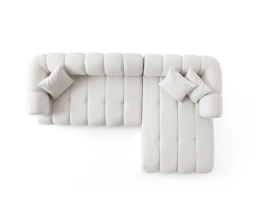 Diivan Petra Right - White