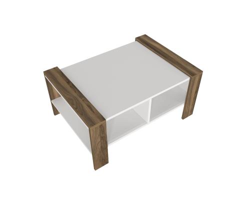 Erica - White, Walnut