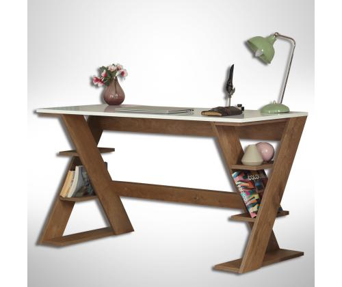 Lungo - Dark Oak, White