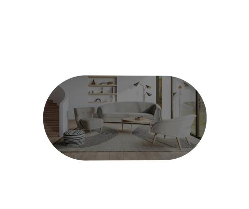 Peegel Riors - Dark Grey, Gold