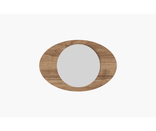 Peegel Obble - Walnut