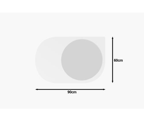 Peegel Pubble - White