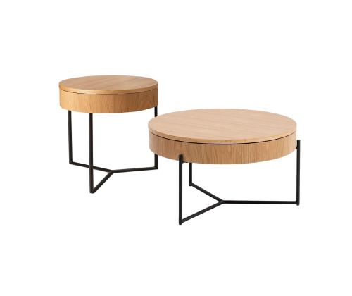 Mööblikomplekt lauad Islo - Natural