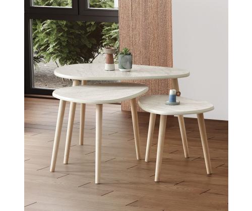 Kohvilaud Alvin - Travertine