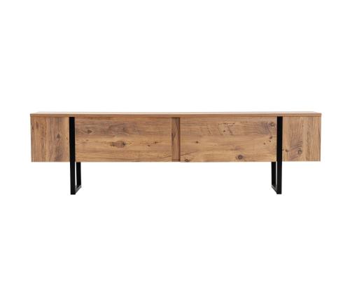 TV laud Serenity - Atlantic Pine, Black