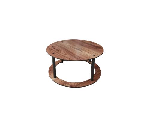 Kohvilaud Hole Round - Walnut