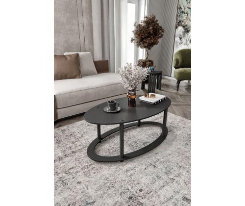 Kohvilaud Hole Ellipse - Black