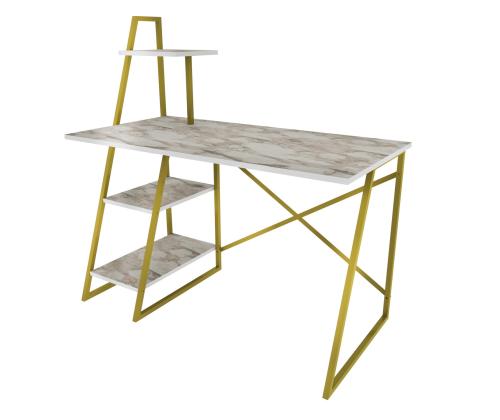 Admira - White, Gold