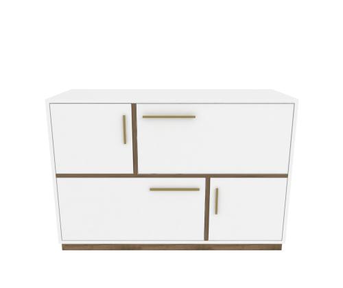 Mares - White, Walnut