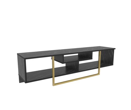 TV laud Asal 150 - Black, Gold