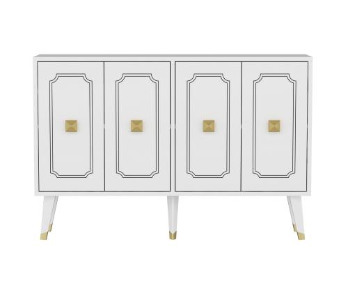 Roland - White, Gold