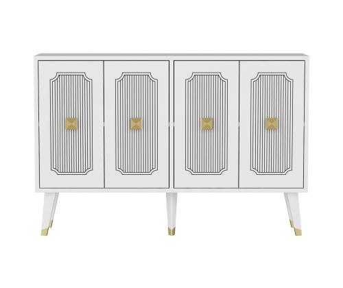 Derasi - White, Gold