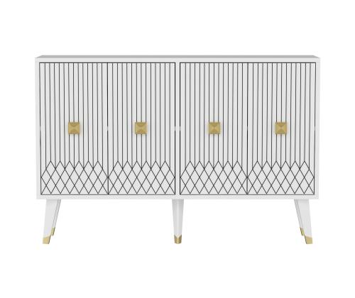 Carbın - White, Gold