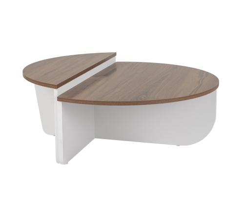 Kohvilaud Orion - Venezia Walnut, White