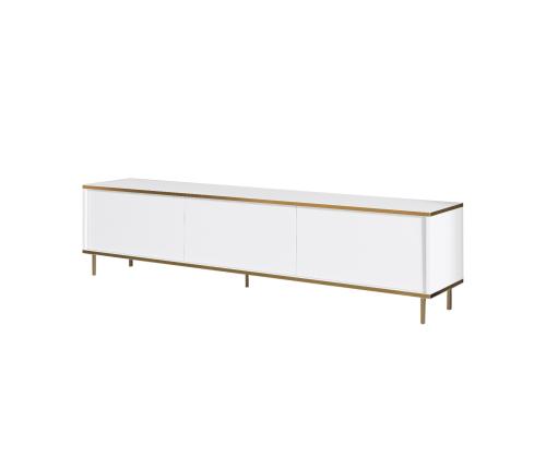 TV laud Imaj - White, Gold