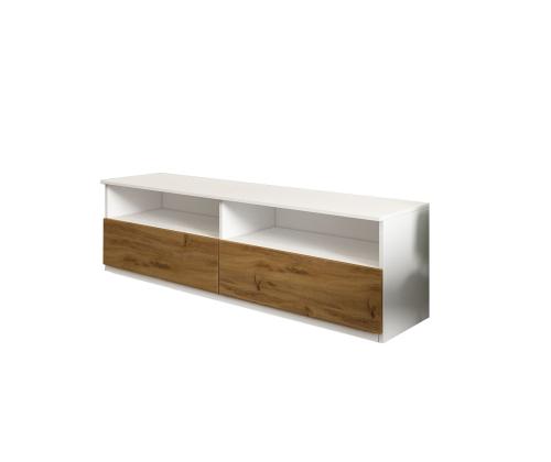 TV laud Centra - White, Natural