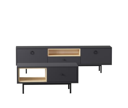 Naturel - Anthracite, Sapphire