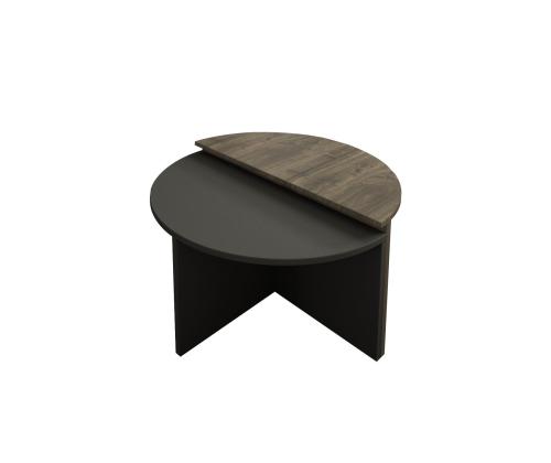 Kohvilaud Dolunay - Walnut, Anthracite