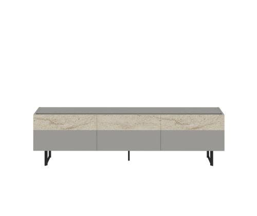 TV laud Sign - Grey, Travertine