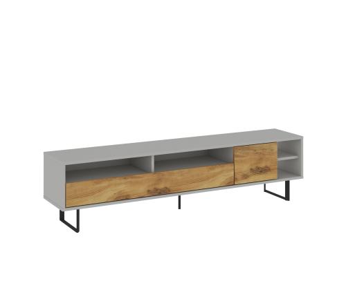 TV laud Luga - Grey, Oak