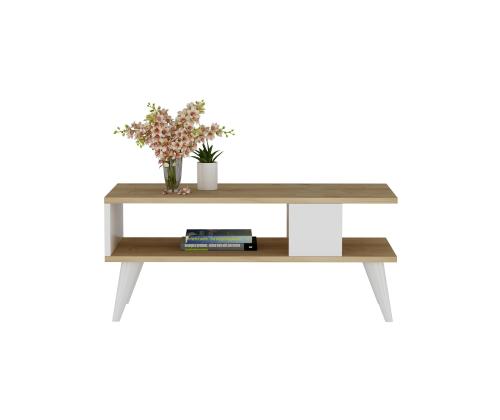 Kohvilaud Ayca - Sapphire, White