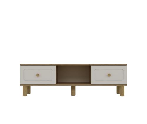 TV laud Rosalinda Bohem - Sapphıre Oak, White