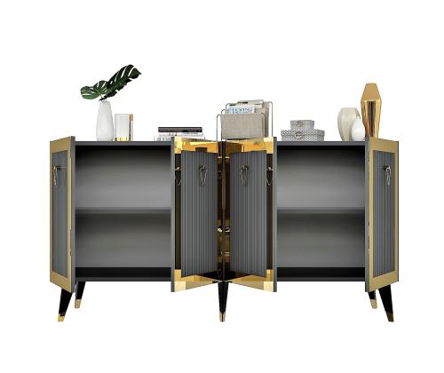 Bare - Anthracite, Gold