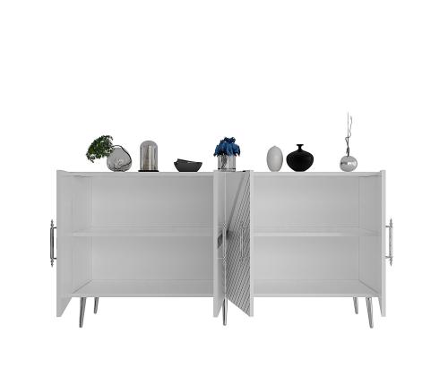 Fuga KB150 - White, Silver