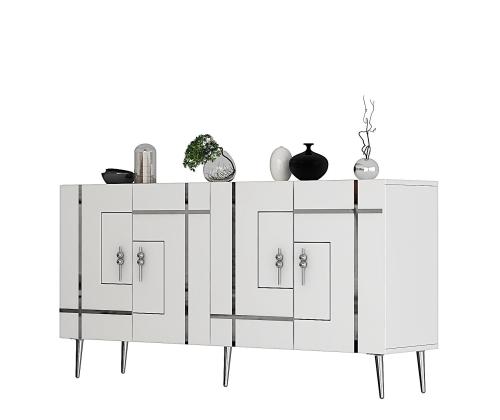 Line KB150 - White, Silver