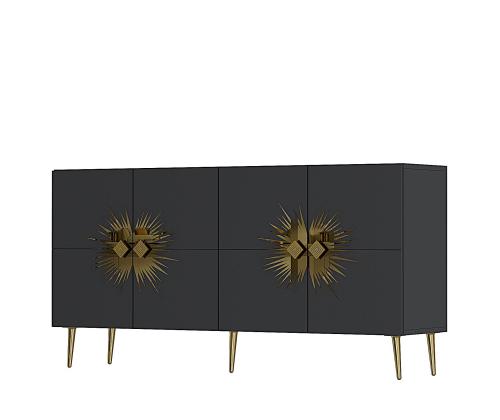 Nida KB150 - Anthracite, Gold