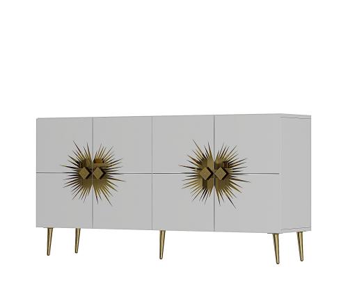 Nida KB150 - White, Gold