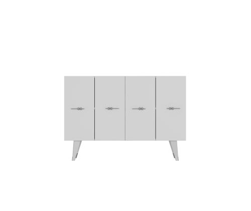 Quart Salkım - Silver, White