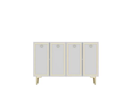 Wolly KM120 - White, Gold