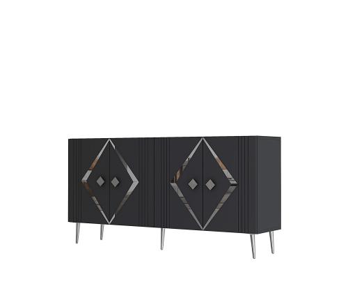 Domino KB150 - Anthracite, Silver