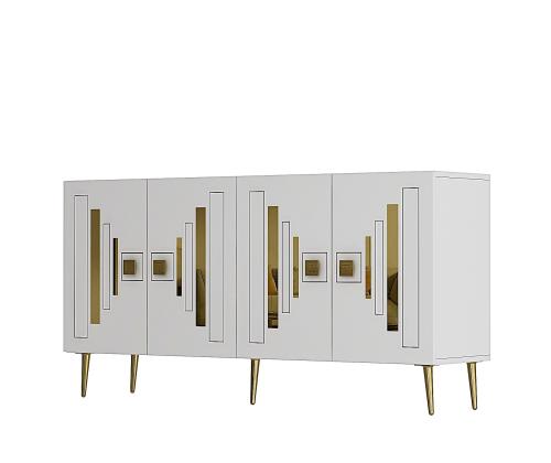 Seduna - White, Gold