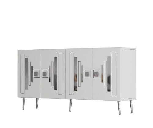 Seduna - White, Silver