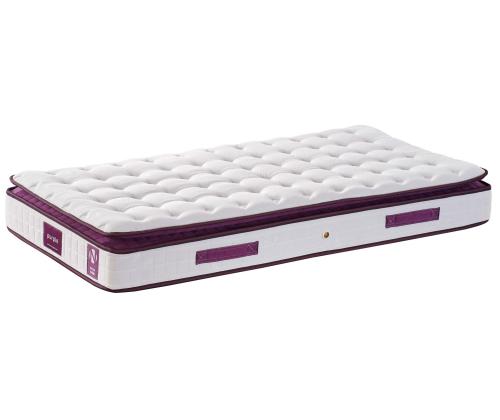 Purple 120x200 cm Single Size Padded Soft Mattress