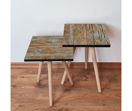 Mööblikomplekt lauad 2Shp124 - Brown