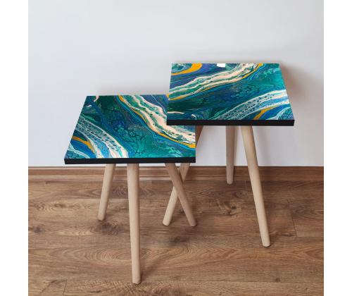 Mööblikomplekt lauad 2Shp287 - Multicolor