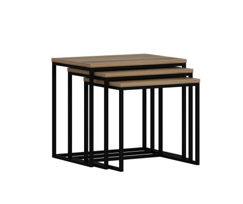 Mööblikomplekt lauad Evia - Walnut