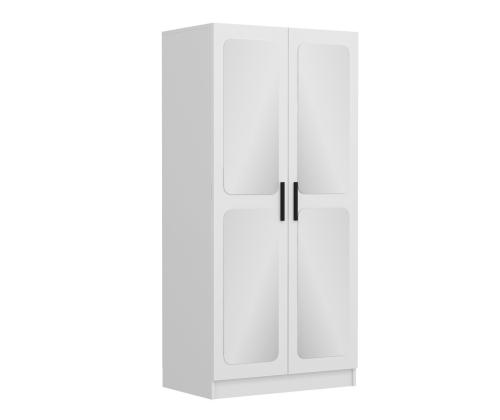 Kale Chain Mirror White - 190