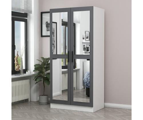Kale Mirror Anthracite White - 190